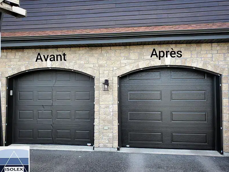 Réparation de porte de garage Brossard.